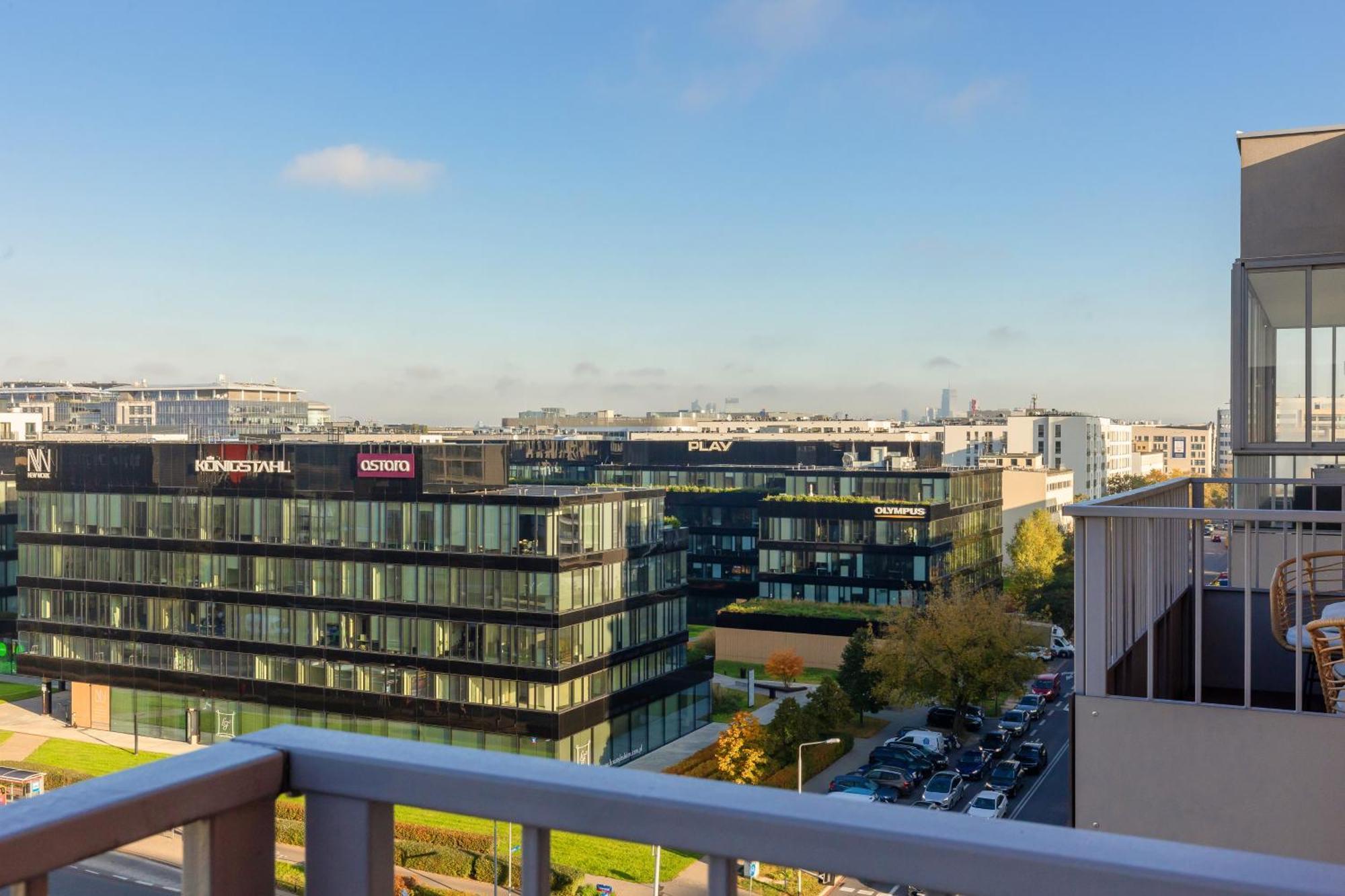 Elegant Apartments With Balcony & Parking Warsaw By Noclegi Renters エクステリア 写真